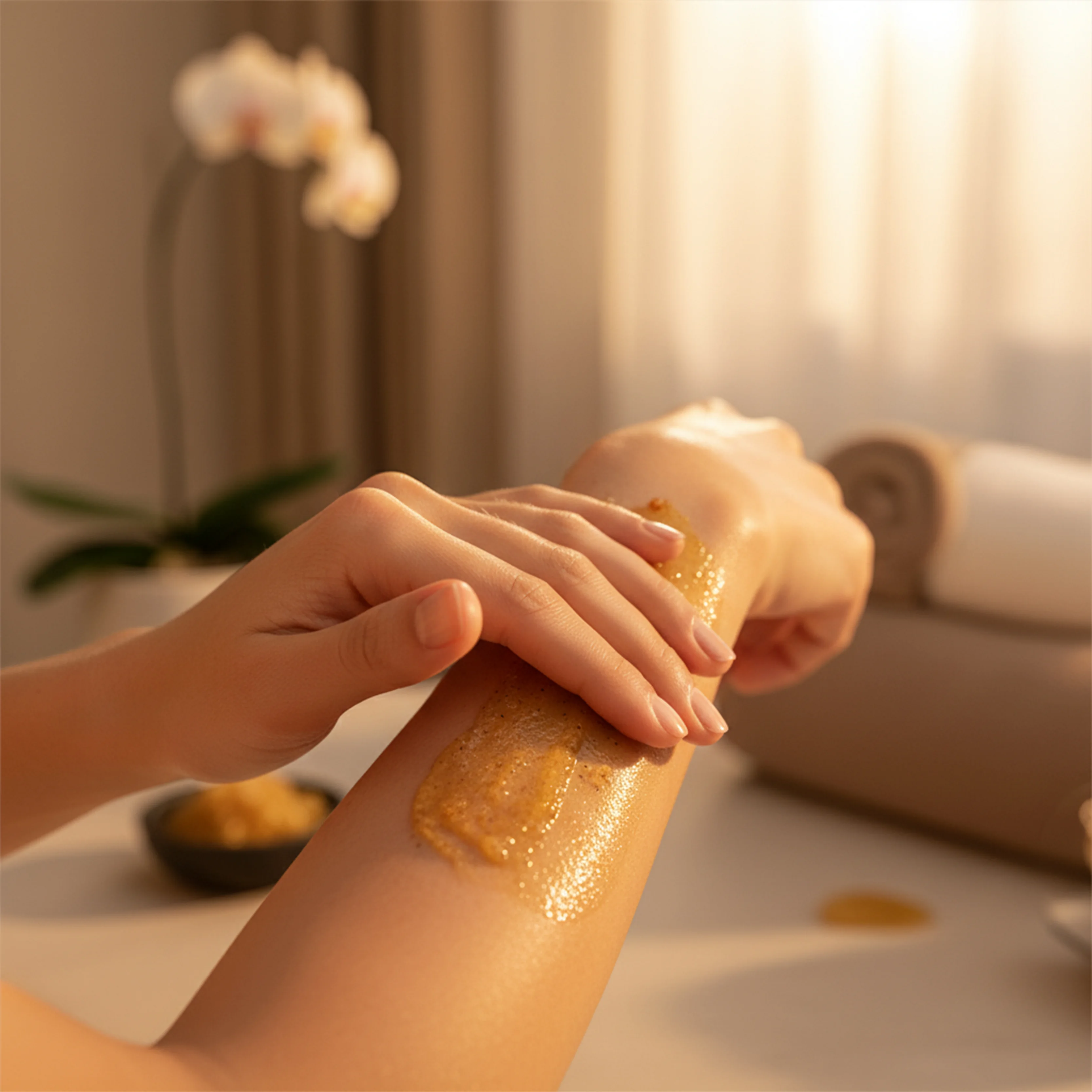 Gommage à base d’Ambre