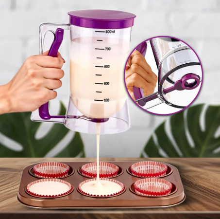 Dispensador de Masa para Panqueques – Precisión, limpieza y comodidad en tu cocina