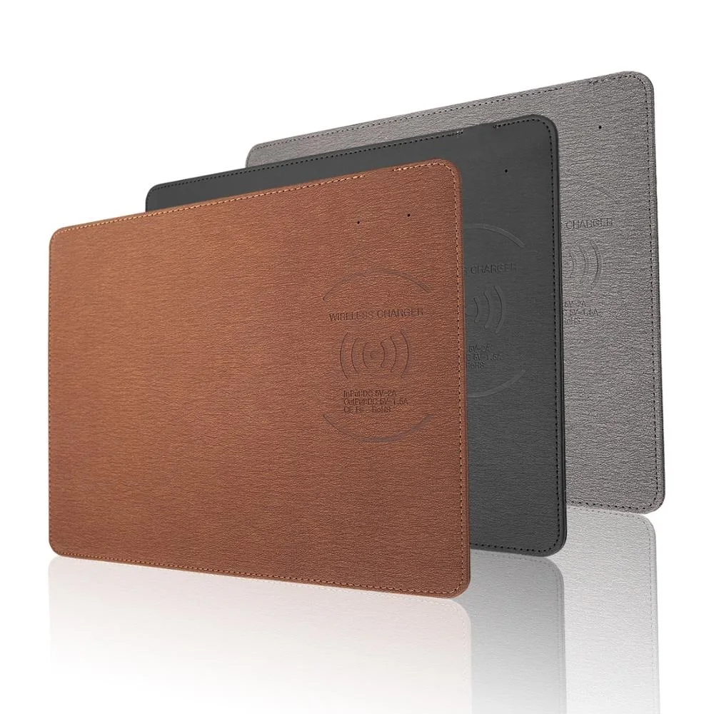 Qi wireless charging mouse pad