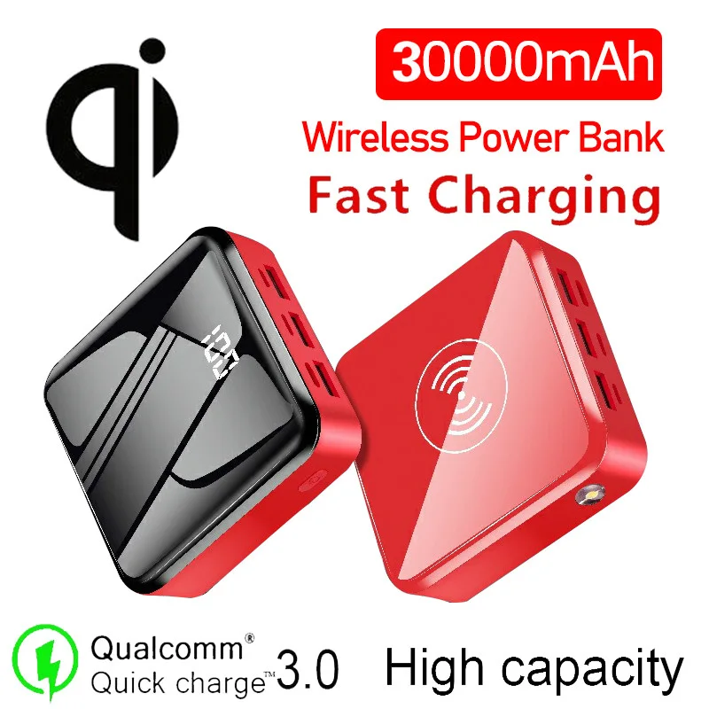 Wireless Mini Power Bank Fast Charging