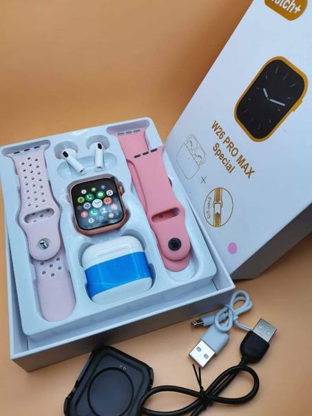 pack الساعة  + السماعات