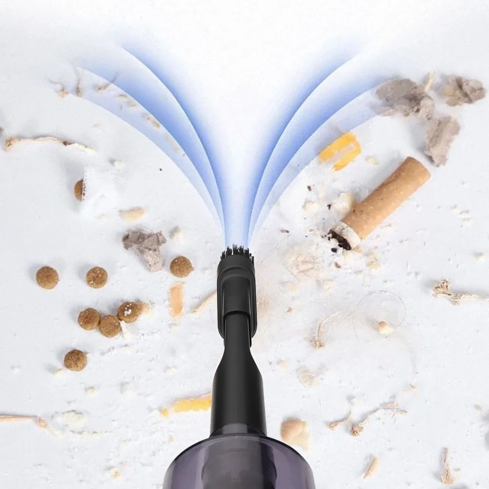 •  مكنسة كهربائية لاسلكية محمولة باليد 3*1 ببطارية  1200 مللي أمبير بضمان عام