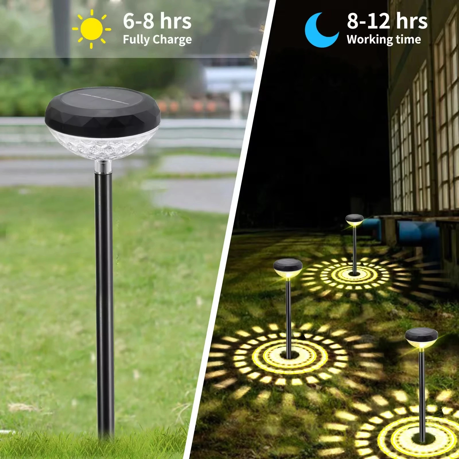 إضاءة سولار لايت 270° – أناقة تشتغل بالشمس ☀️
