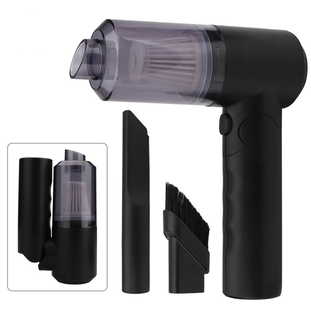 •  مكنسة كهربائية لاسلكية محمولة باليد 3*1 ببطارية  1200 مللي أمبير بضمان عام