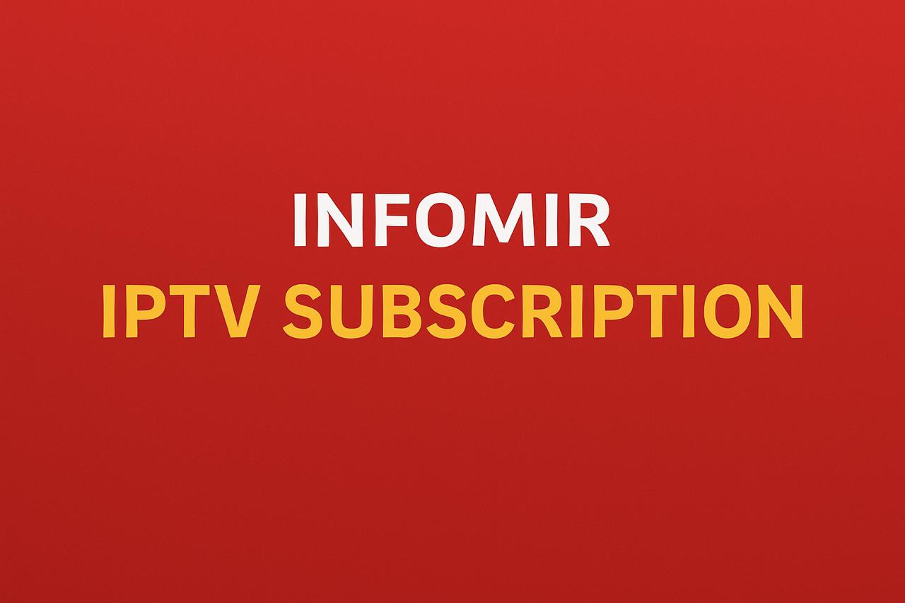Infomir IPTV subscription