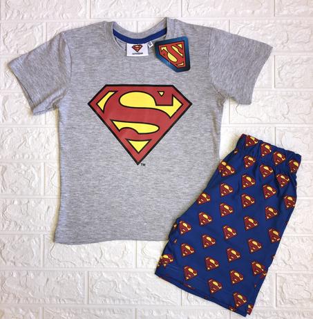 Ensemble Superman Gris pour Garçons