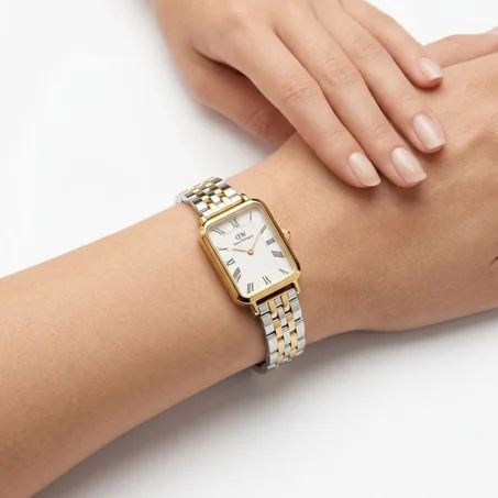 Aurora Two-Tone Elegance Watch