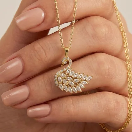 Swan Necklace