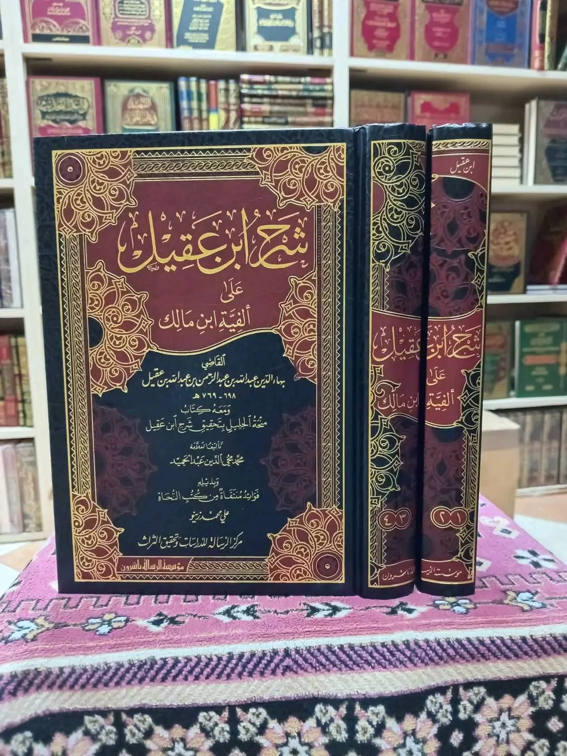 شرح ابن عقيل على ألفية ابن مالك 1/2