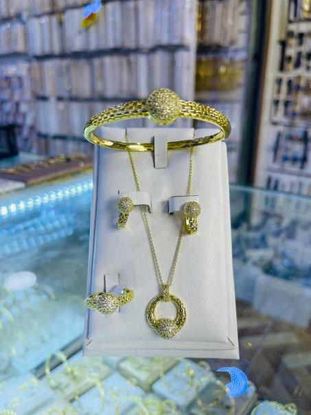 كولي  4pieces GX💃😍 حلقات او سنسلة ♥✨ جودة عالية 💎 موديلات رائعة 👑