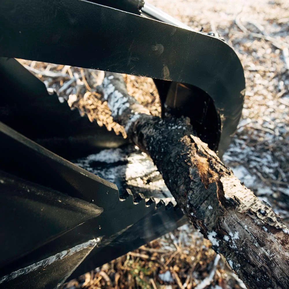Mini Skid Steer Stump Bucket Grapple