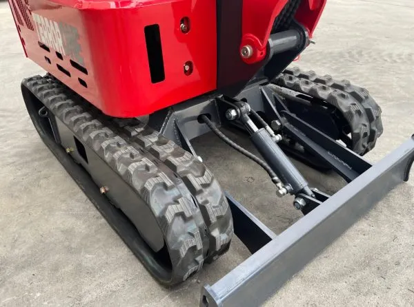 TYPHON TERROR ONE STORM 1 Ton Mini Excavator Trench Digger with Hydraulic Oil Cooler Canopy & Wide Bucket Ideal for Garden, Farm, Park & Road Work Digging, Drilling, Bull-Dozing