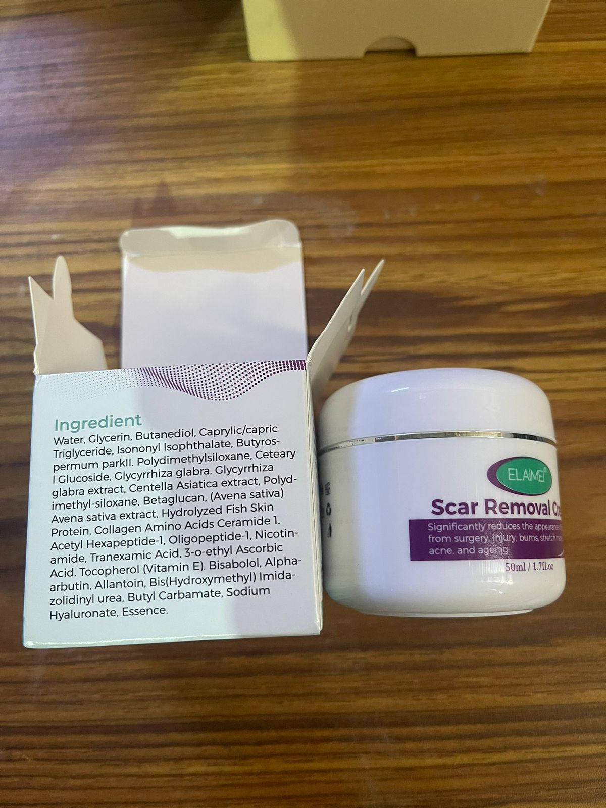 Magic scar removal cream