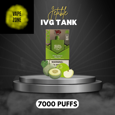 FUJI APPLE MELON 7000 PUFFS – IVG TANK