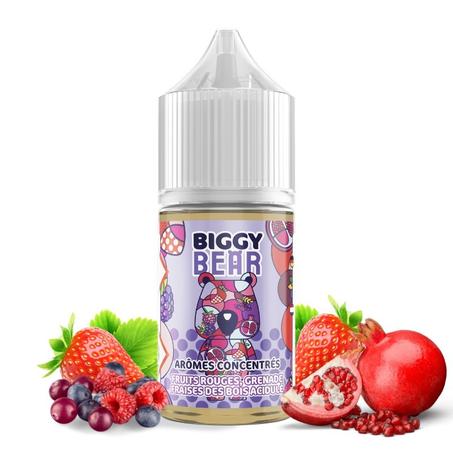 CONCENTRÉ FRUITS ROUGES GRENADE FRAISE DES BOIS ACIDULÉE 30ML - BIGGY BEAR