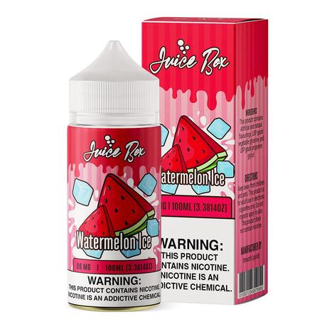 Juice Box – Watermelon Ice – E-liquide 100ml 3mg Nicotine