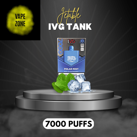 IVG TANK POLAR MINT 7000 PUFFS