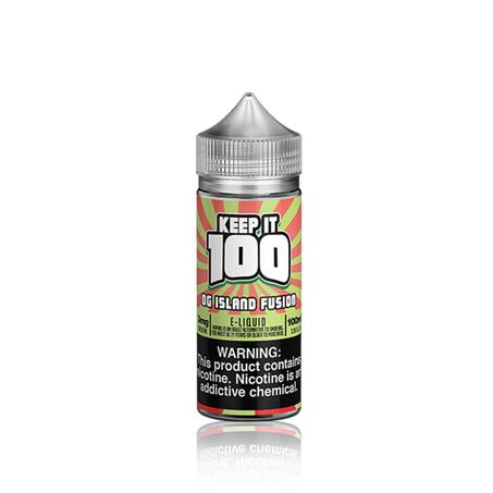 OG ISLAND FUSION 100ML E-LIQUID KEEP IT 100 3mg NICOTINE