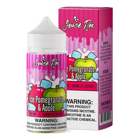 Juice Box – Ice Pomegranate & Apple – E-liquide 100ml 3mg