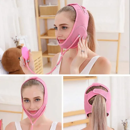 مشد الوجه لوجه أنحف و منظر أكثر شباباً