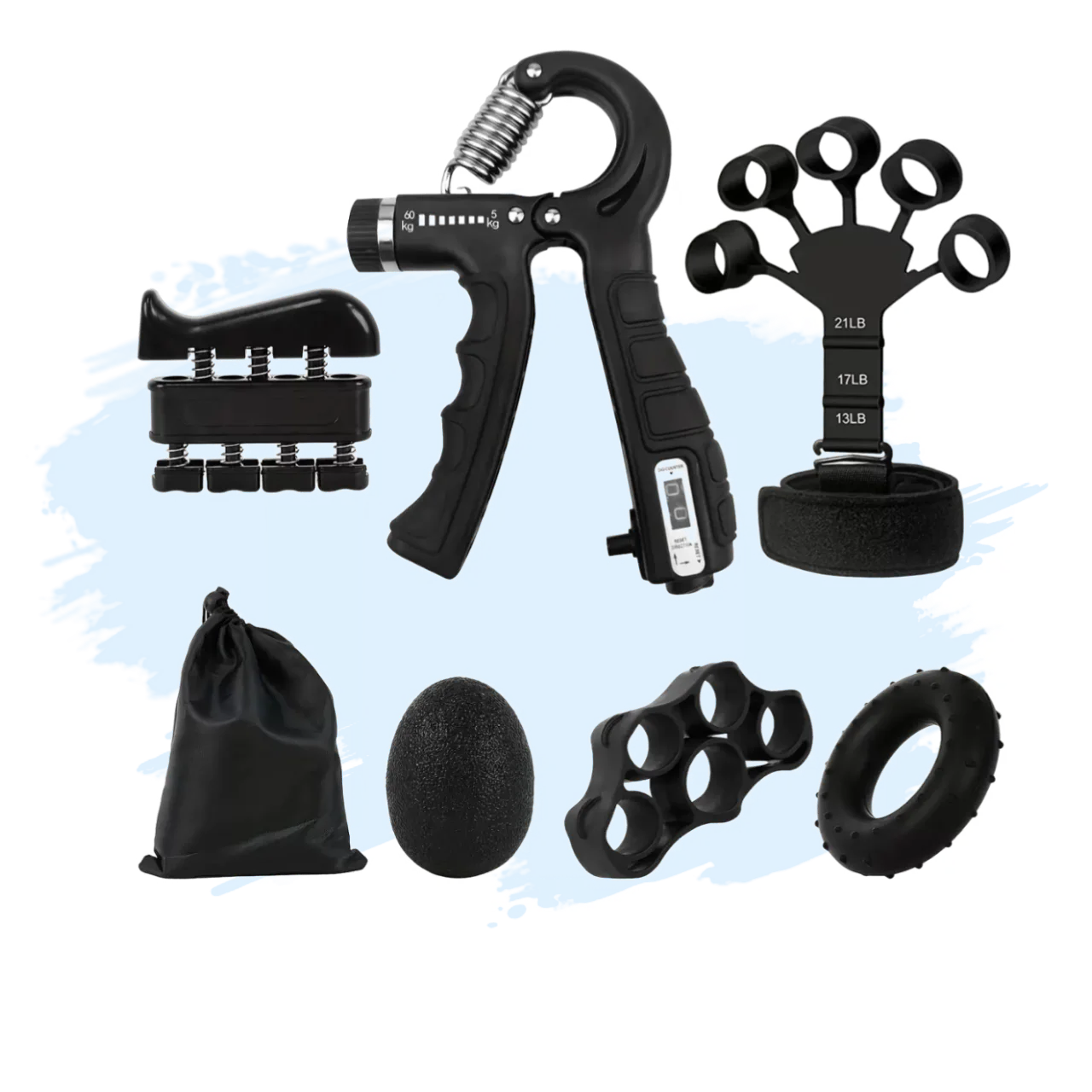 مجموعة تدريب اليد 7 قطع