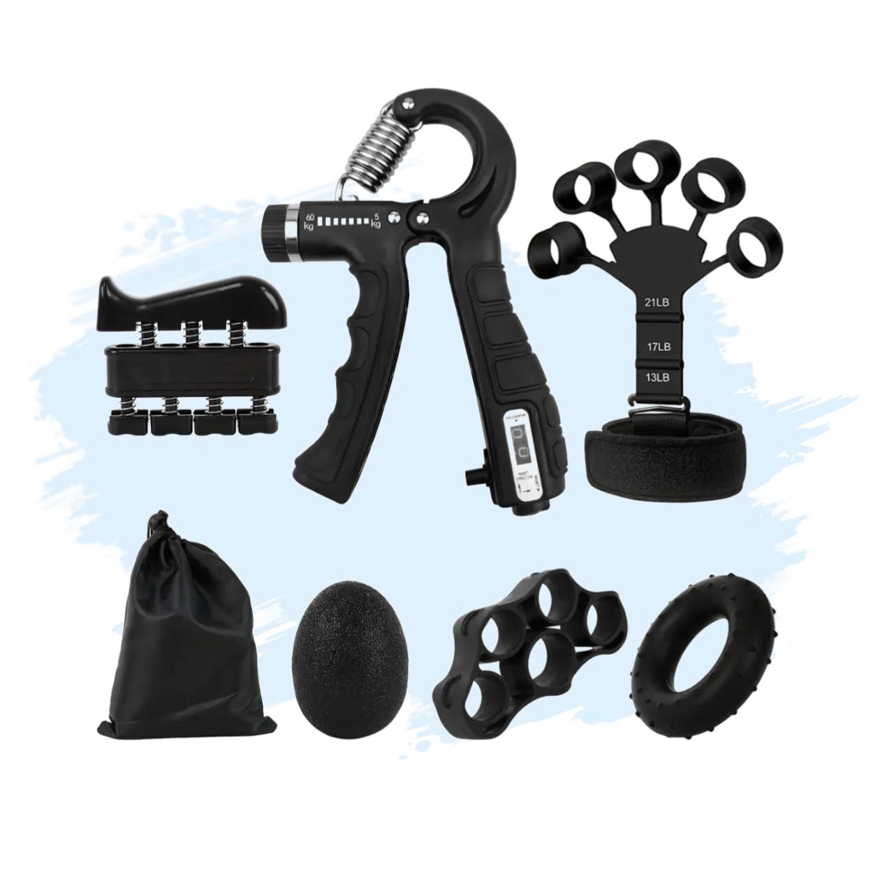 مجموعة تدريب اليد 7 قطع