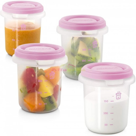 SET 4 POT DE CONSERVATION ROSE