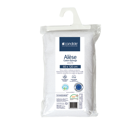 ALESE EPONGE BLANC 60×120 CM