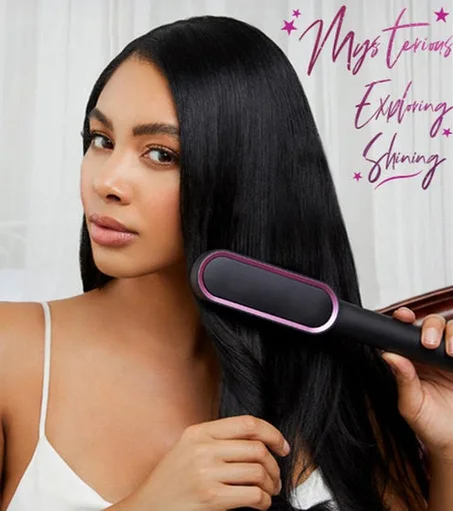 مكواة مشط ومسرح للشعر، 3 في 1‏