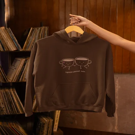 Hoodie Espresso Yourself