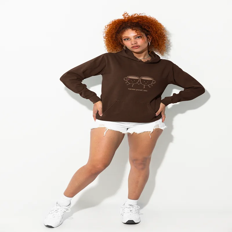 Hoodie Espresso Yourself