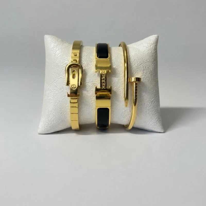 Ensemble de bracelets Velora Signature en or