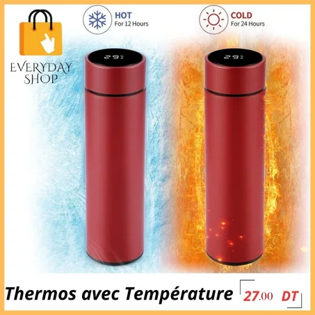 Thermos avec Témperature