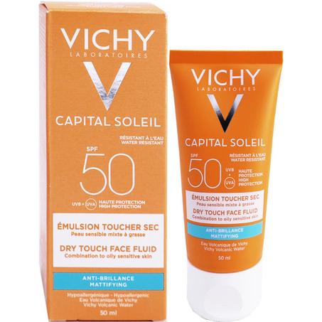 VICHY CAPITAL SOLEIL ÉMULSION ANTI-BRILLANCE SPF50 50ML