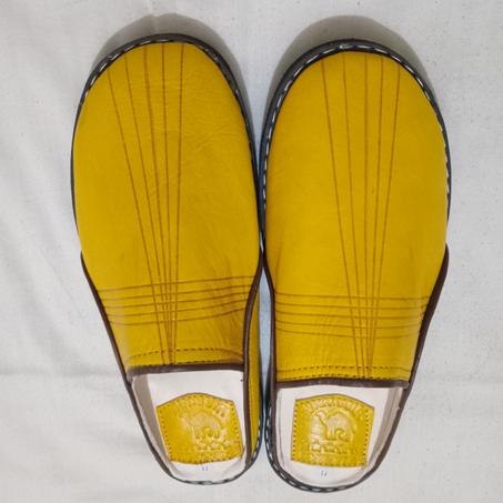 صابو رجالي من الجلد الأصفر الأصلي, التوصيل مجاني.