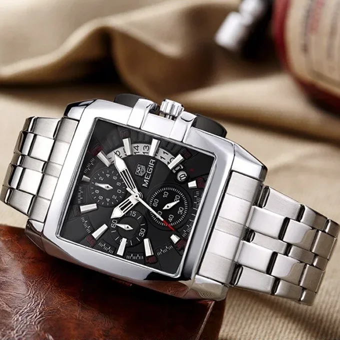 MEGIRMontre de luxe pour Homme