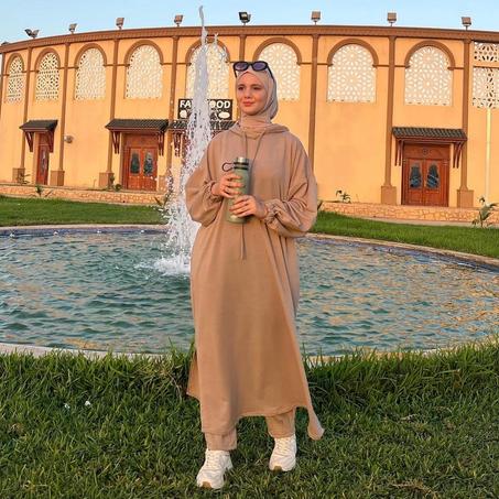 كيطمة طويلة بالسروال لنساء