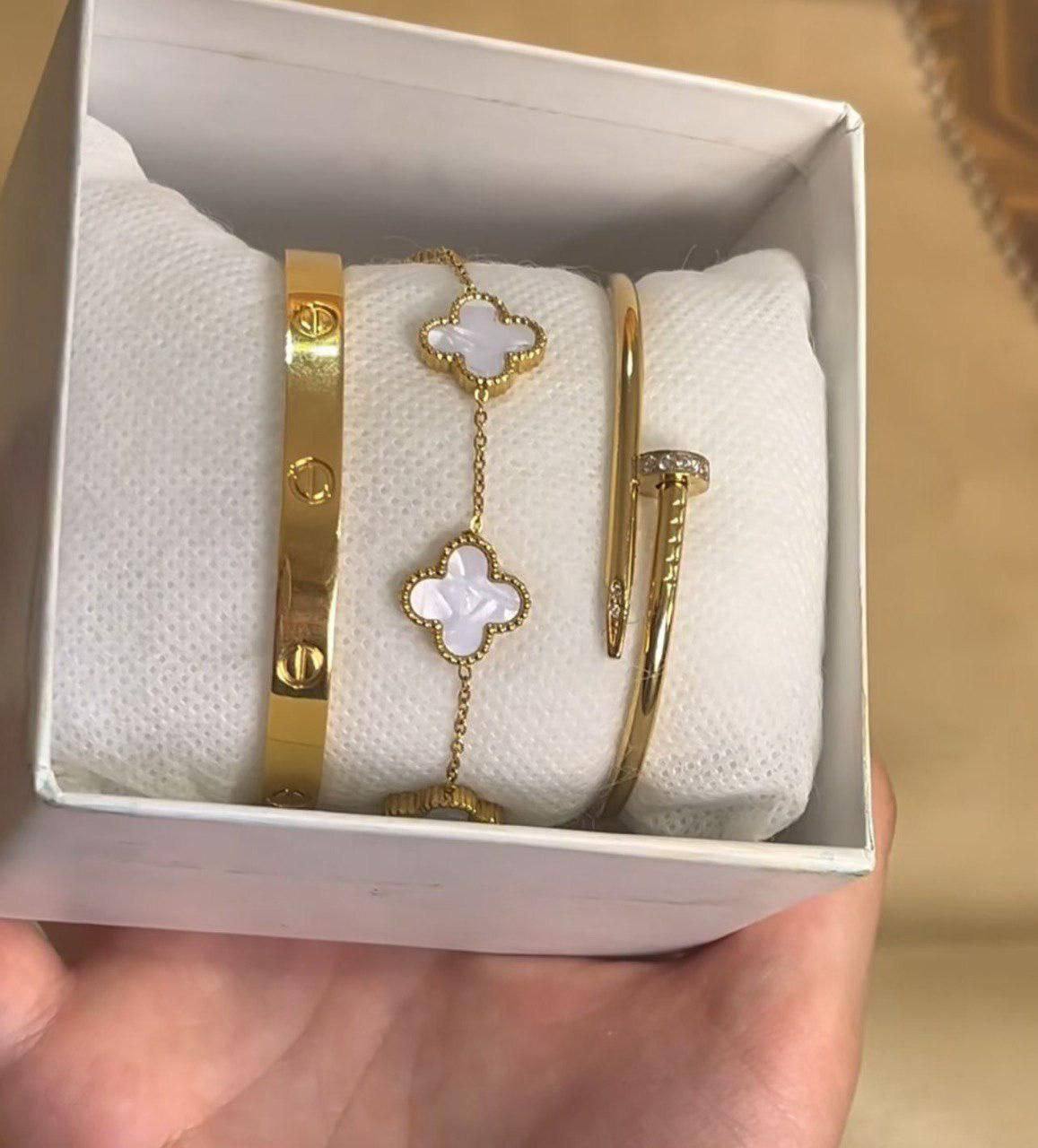 3 اسورات من الفولاد المقاوم لصدا