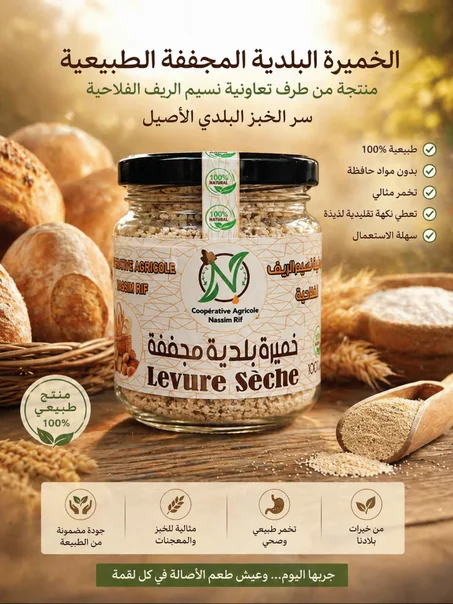 الخميرة البلدية المجففة