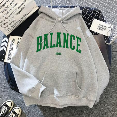 BALNACE CAPUCHE GRIS 100% COTTON