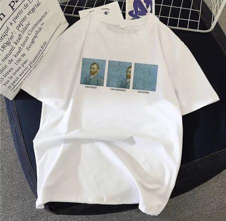 VAN GOGH T-SHIRT BLANC