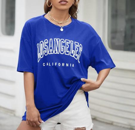 LOSANGELES BLUE T-SHIRT