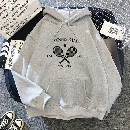 TENIS CAPUCHE GRIS 100% COTTON