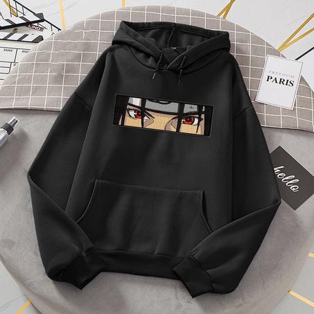 ANIME CAPUCHE NOIR / BLANC