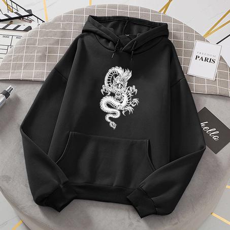 DRAGON  CAPUCHE NOIR