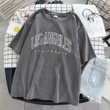 LOSANGELES  T-SHIRT GRIS