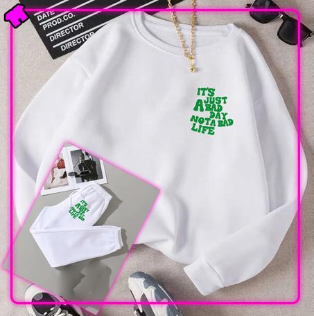 NOT BAD DAY ENSEMBLE BLANC