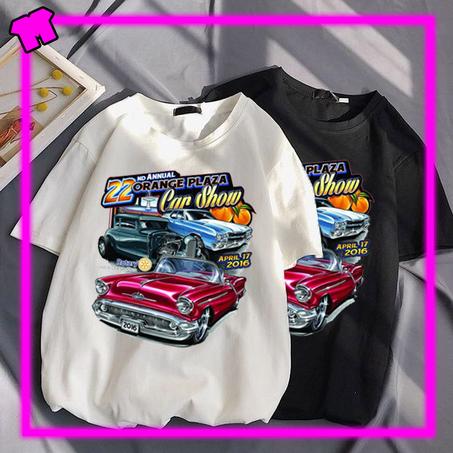 CARS T-SHIRT BLANC ET NOIR