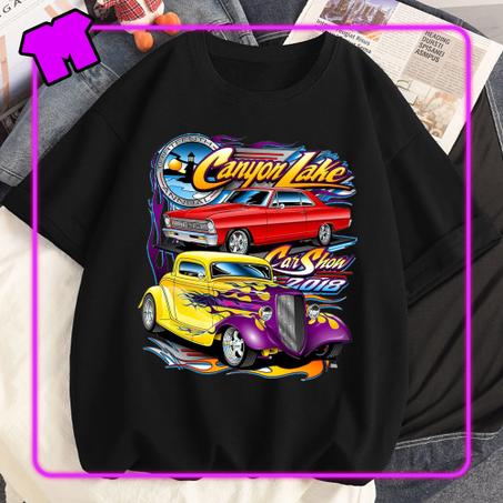 T-SHIRT POUR FEMME NOIR CAR