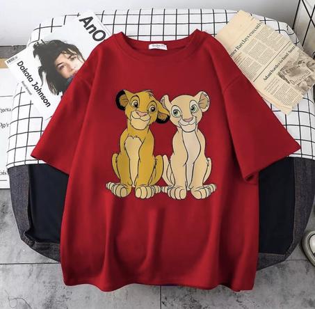 THE LION KING RED  T-SHIRT